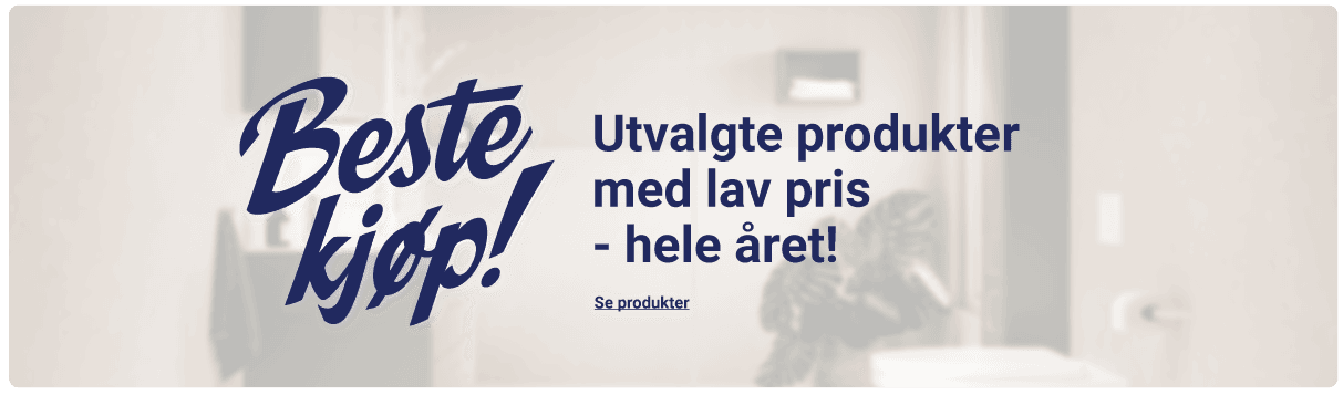 Beste Kjøp - Utvalgte produkter med lav pris - hele året!